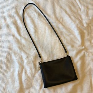 black cross body bag